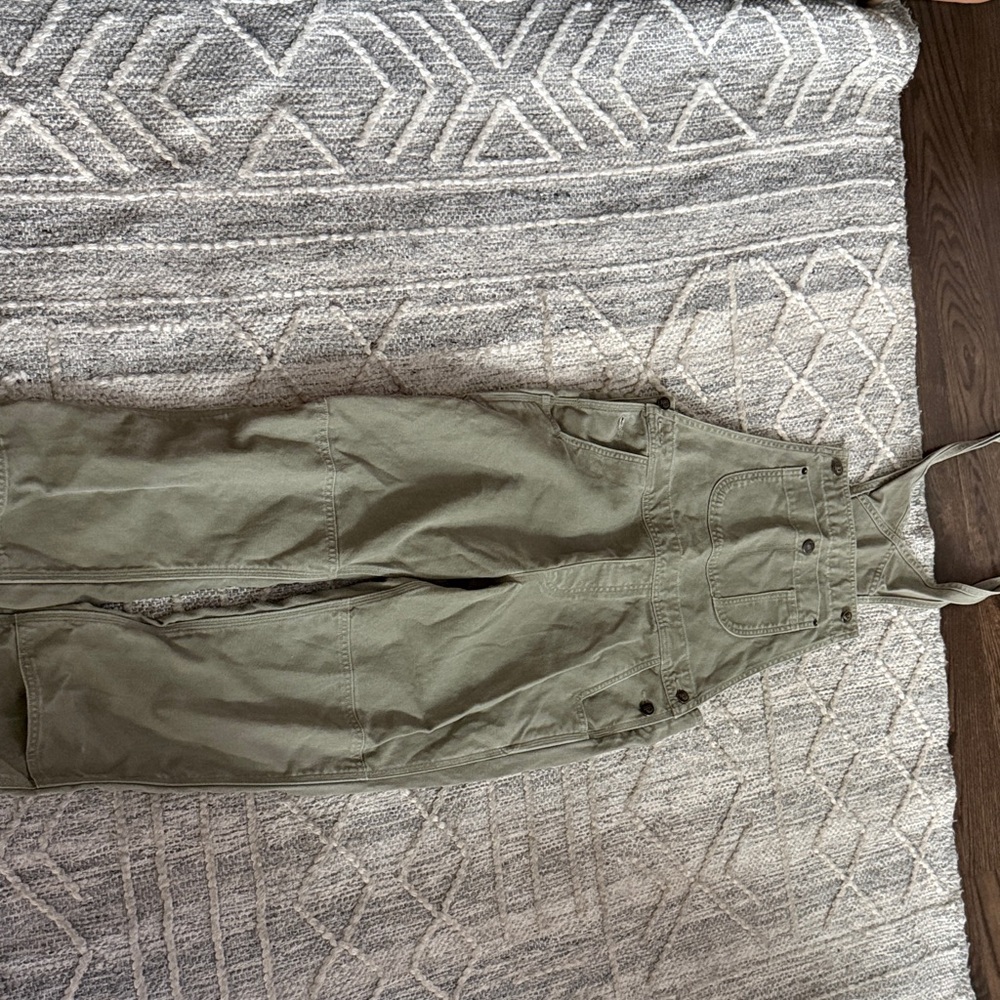 Patagonia Women's Olive Cargo Overalls
